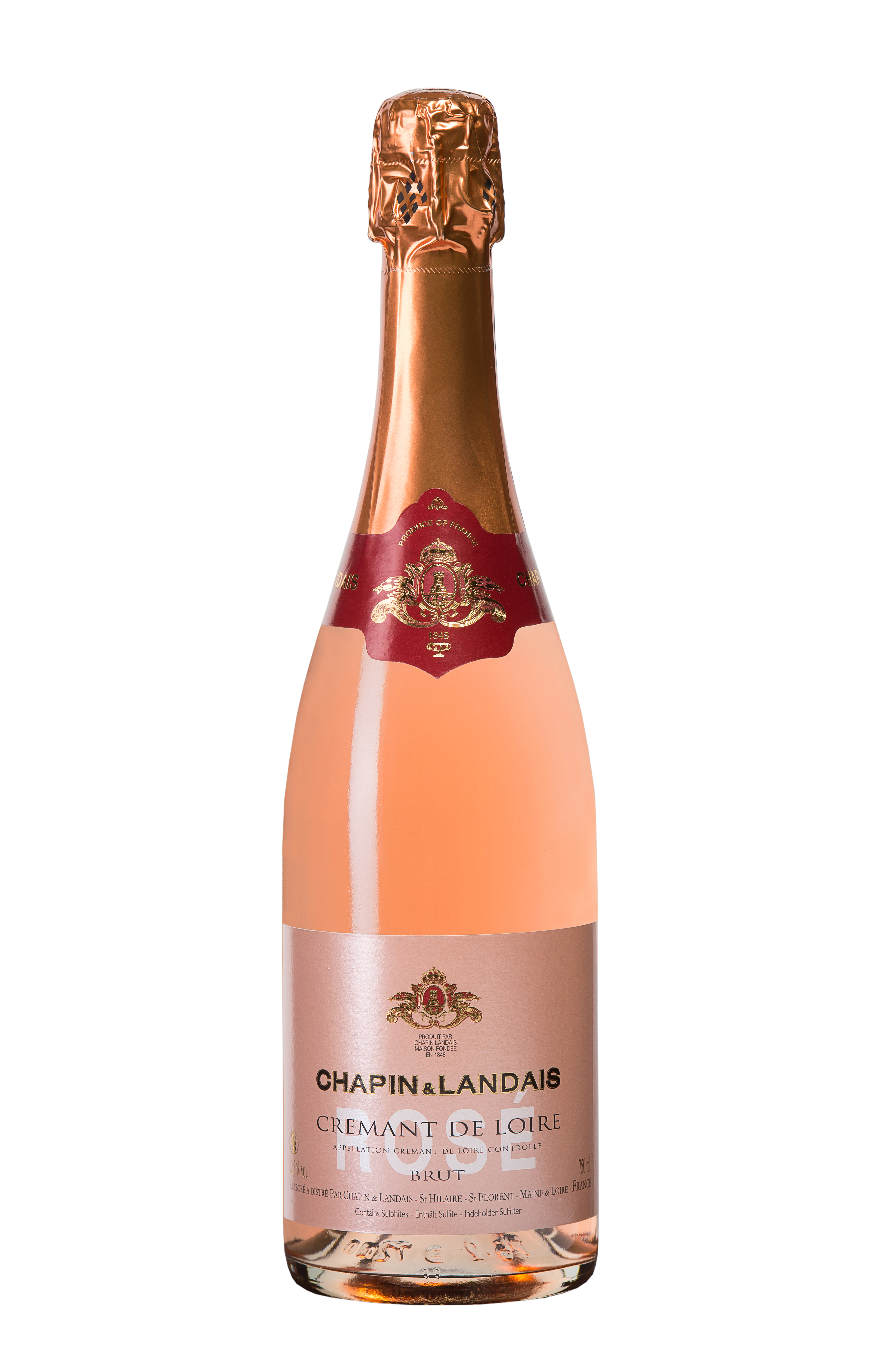 Crémant de Loire Brut Rosé AOP