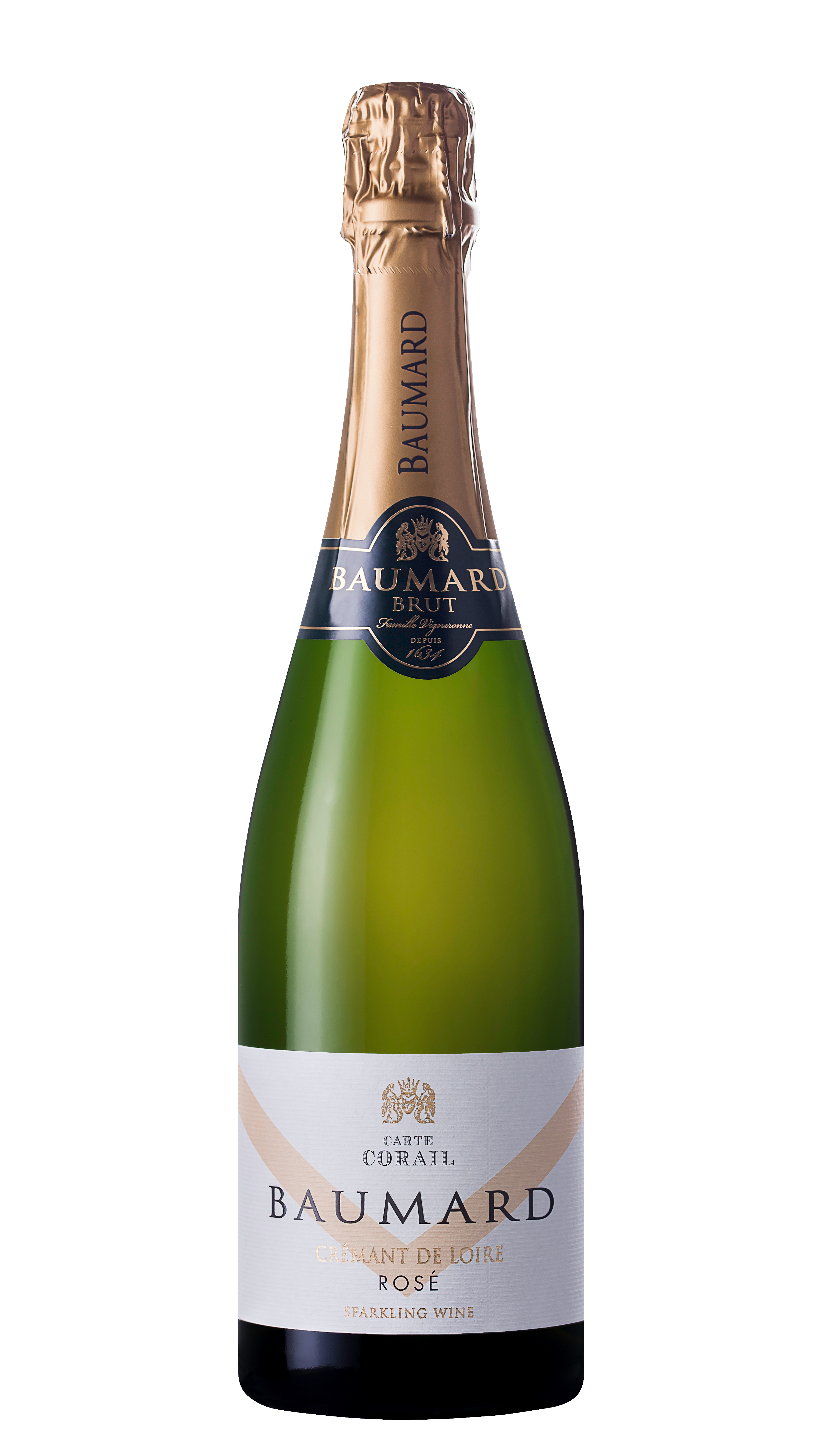 Cremant de Loire Rosé Brut 'Carte Corail' - Baumard