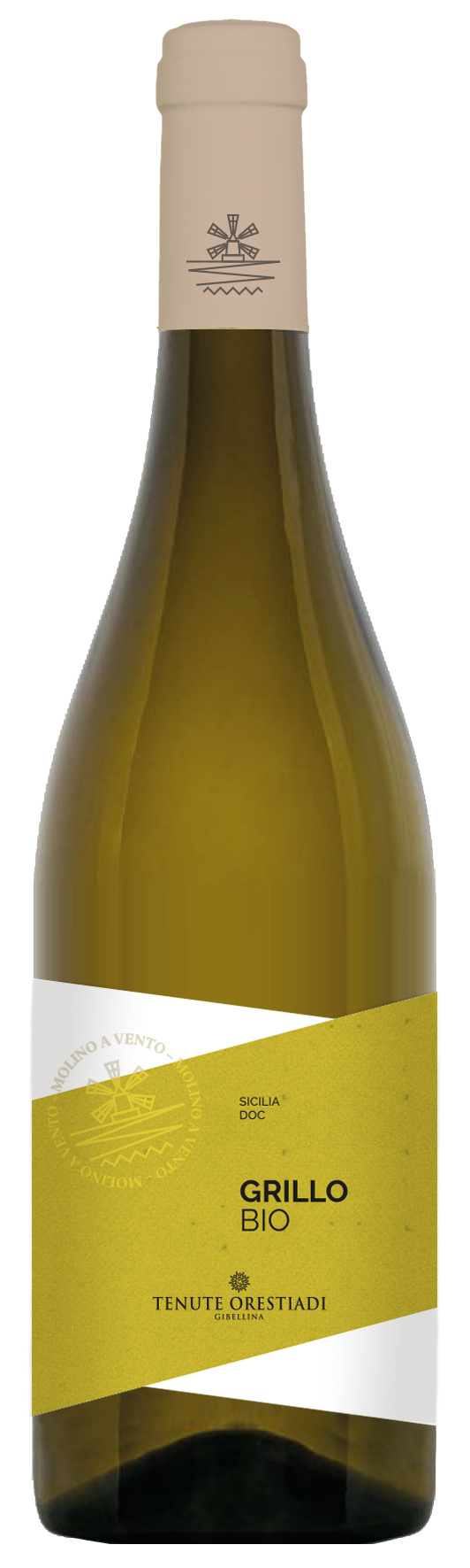 Grillo - Vino Biologico - Sicilia DOC Molino a Vento 2024