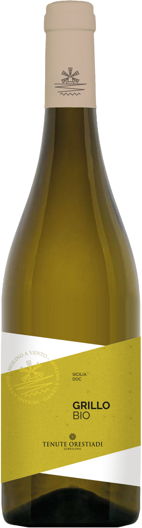 Grillo - Vino Biologico - Sicilia DOC Molino a Vento 2025